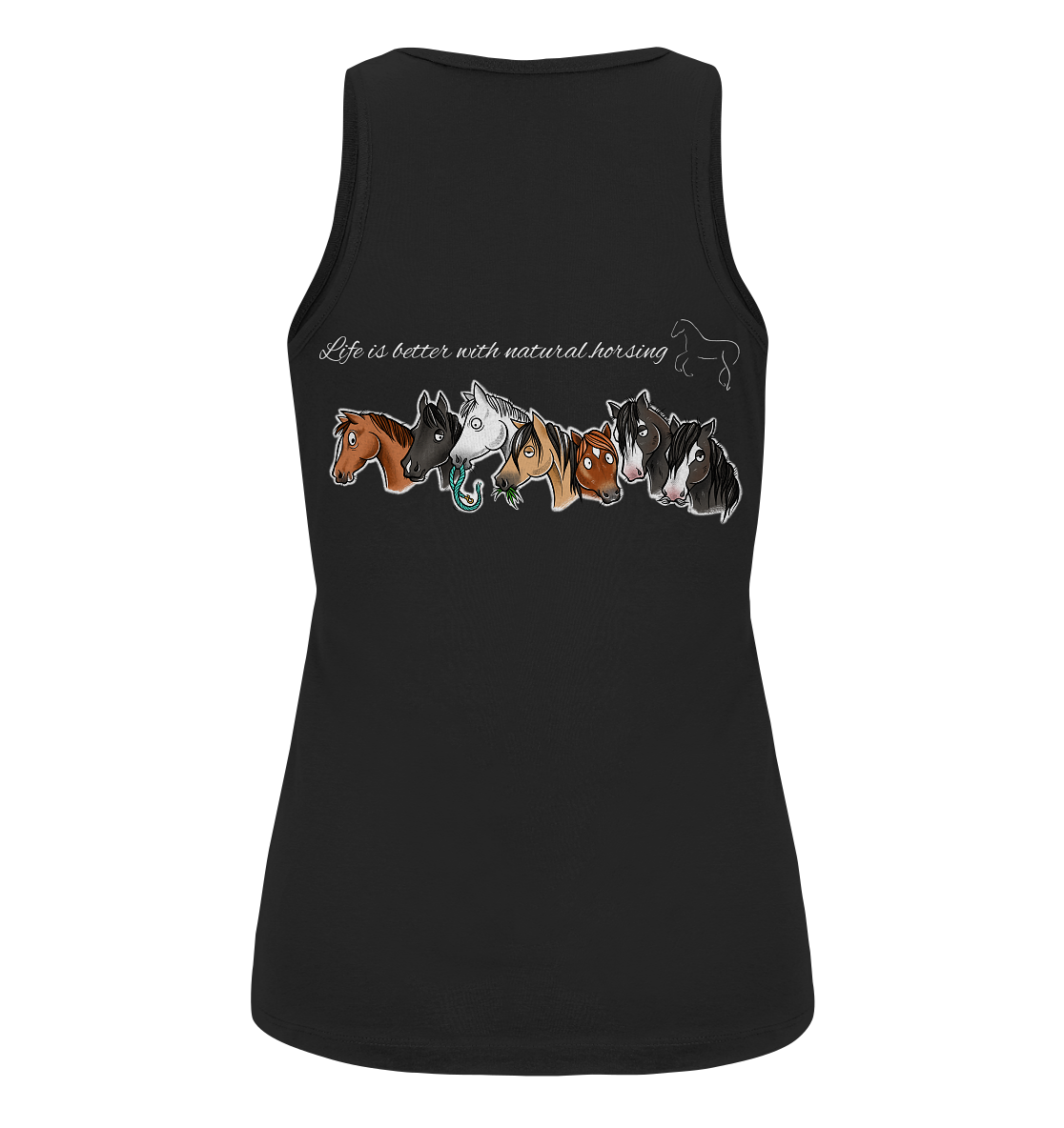 Jenny - Basistrainerin - Teamshirt - Ladies Organic Tank-Top – Bild 2