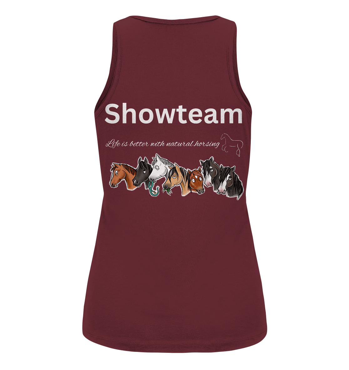 Celine - Showteam - Teamshirt - Ladies Organic Tank-Top – Bild 4