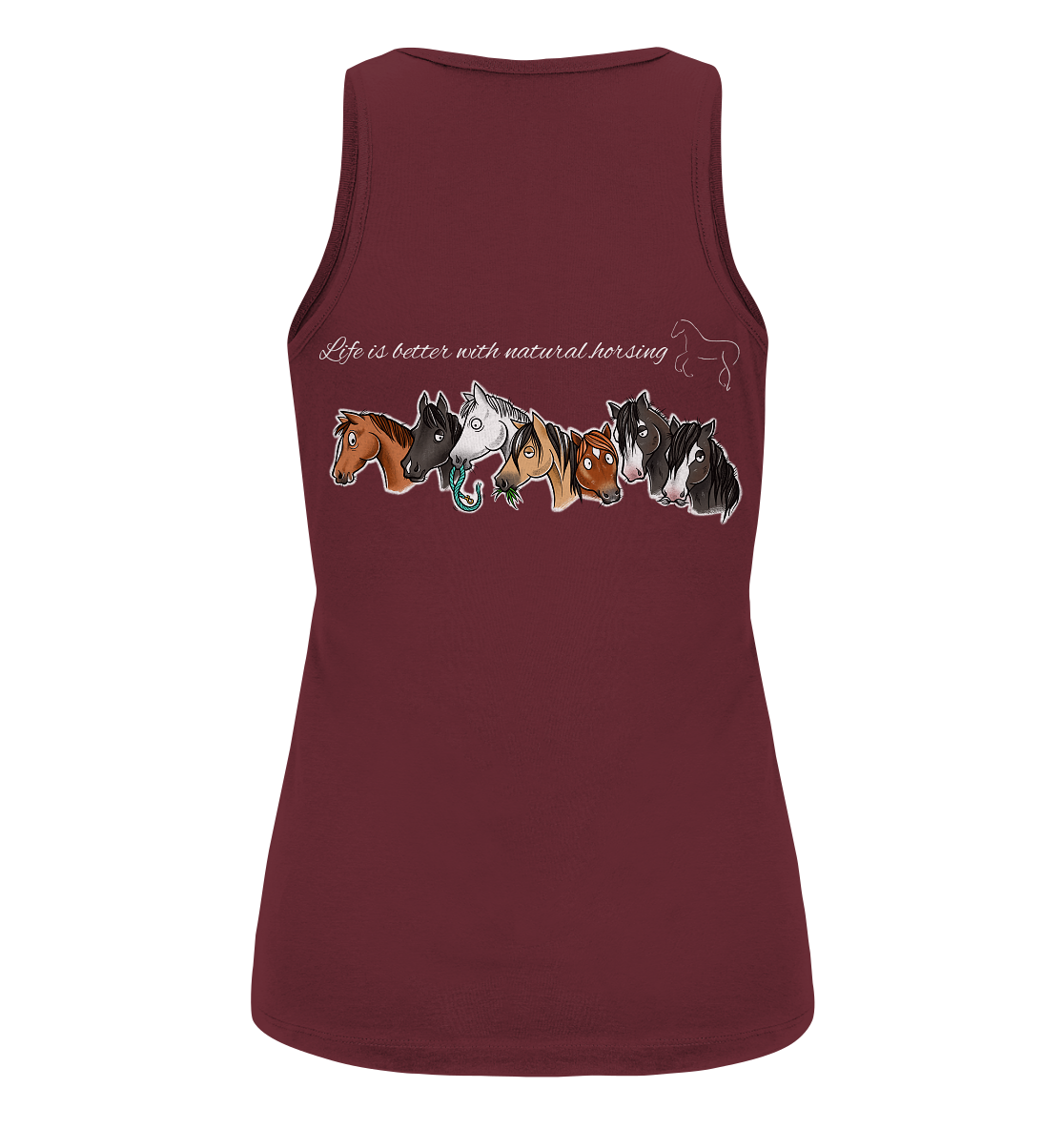 Jenny - Basistrainerin - Teamshirt - Ladies Organic Tank-Top – Bild 4