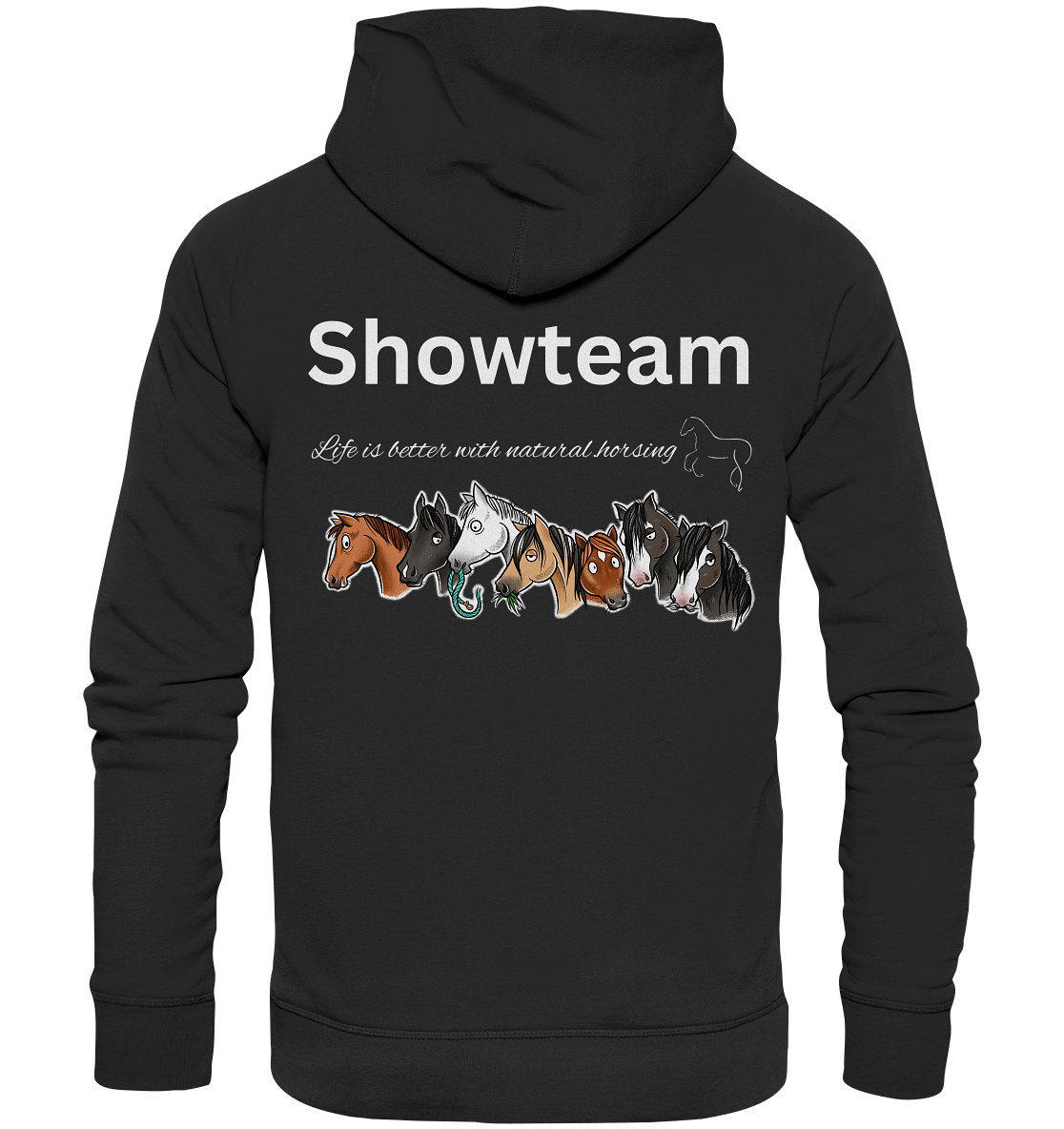 Nikola - Showteam - Teamshirts - Organic Fashion Hoodie – Bild 2