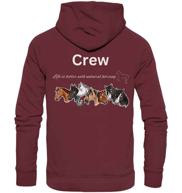 Karo - Crew- Teamshirt   - Organic Fashion Hoodie – Bild 4