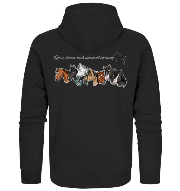Anita - Teamshirt - Organic Zipper – Bild 2
