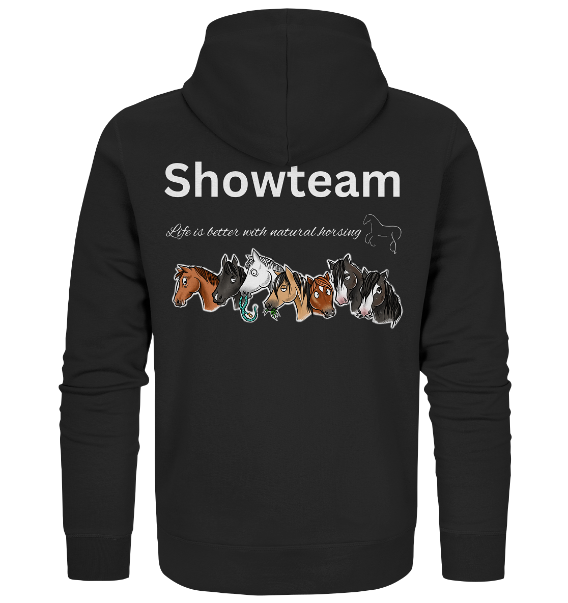 Fadila - Showteam - Teamshirt - Organic Zipper – Bild 2