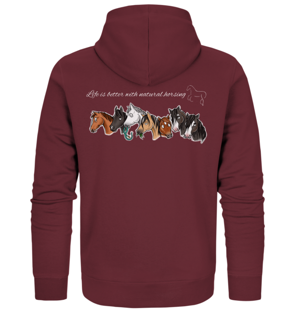 Anita - Teamshirt - Organic Zipper – Bild 4