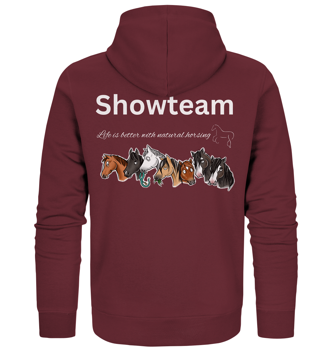 Annabelle - Showteam - Teamshirt - Organic Zipper – Bild 4