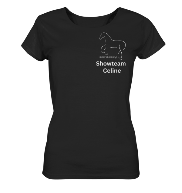 Celine - Showteam - Teamshirt - Ladies Organic Basic Shirt