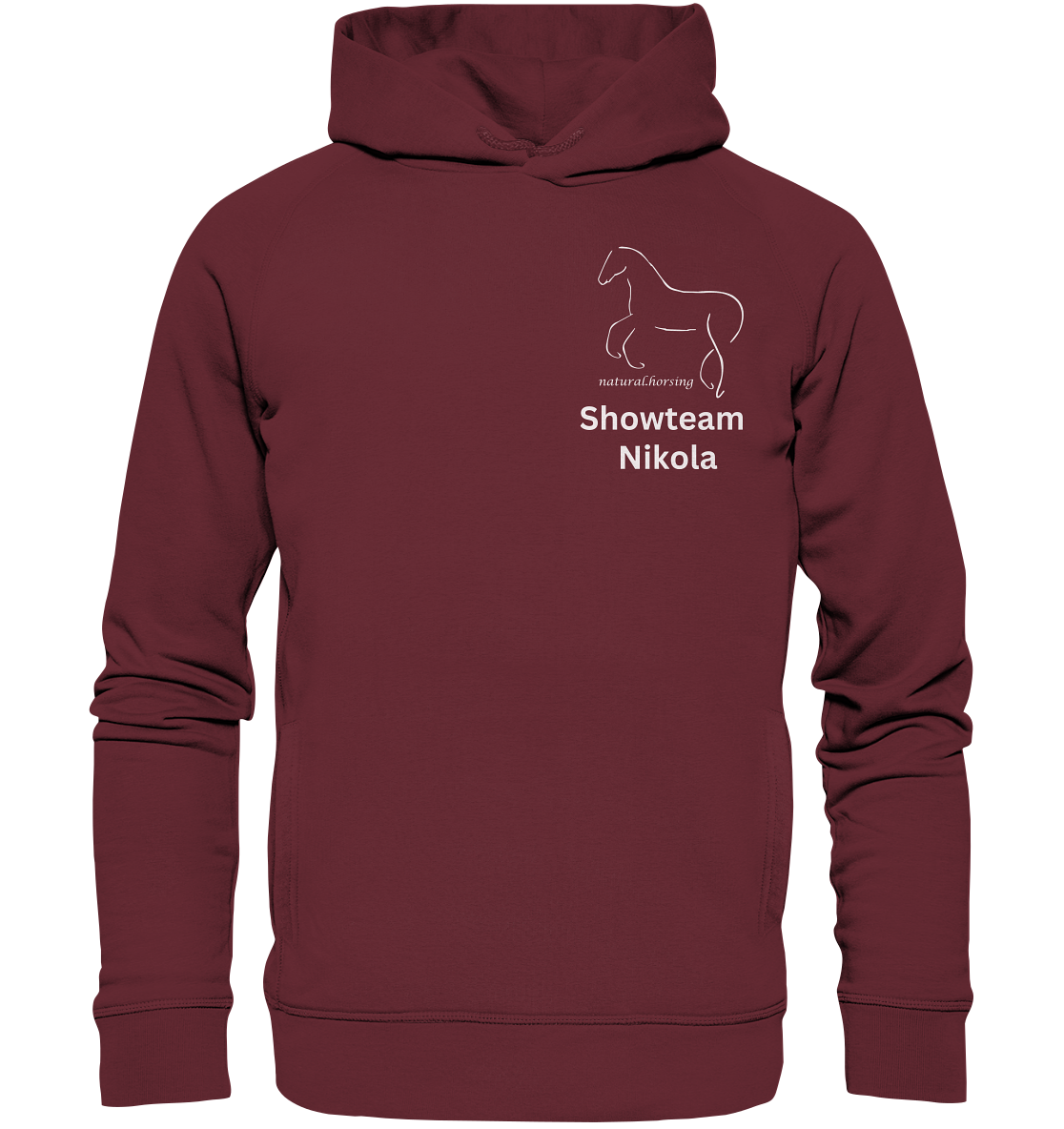 Nikola - Showteam - Teamshirts - Organic Fashion Hoodie – Bild 3
