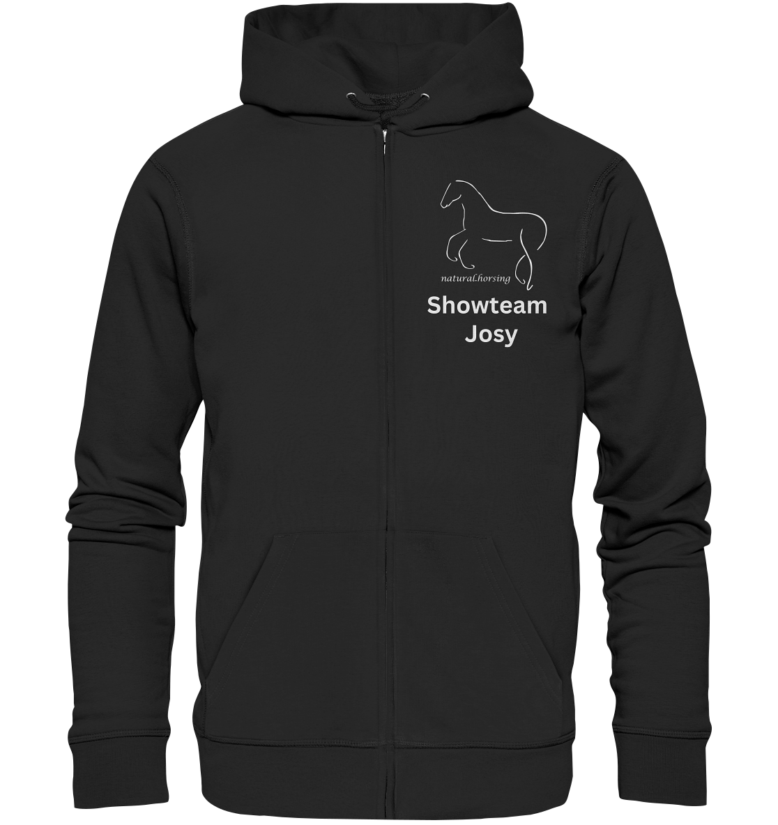 Josy - Showteam - Teamshirt - Organic Zipper