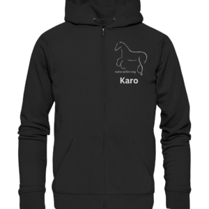 Karo - Crew- Teamshirt - Organic Zipper