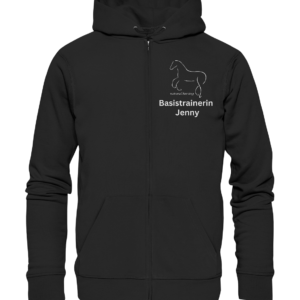 Jenny - Basistrainerin - Teamshirt - Organic Zipper