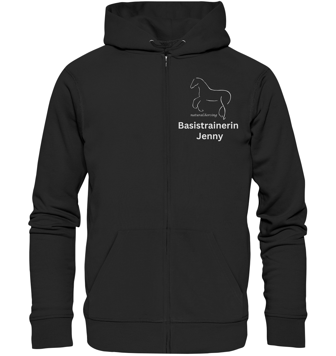 Jenny - Basistrainerin - Teamshirt - Organic Zipper