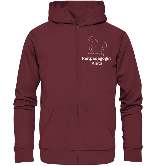 Anita - Teamshirt - Organic Zipper – Bild 3