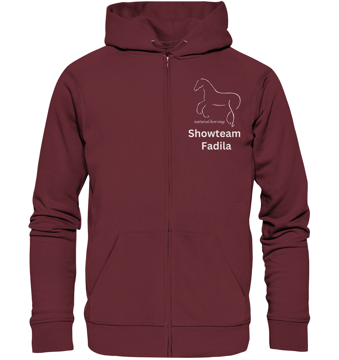 Fadila - Showteam - Teamshirt - Organic Zipper – Bild 3