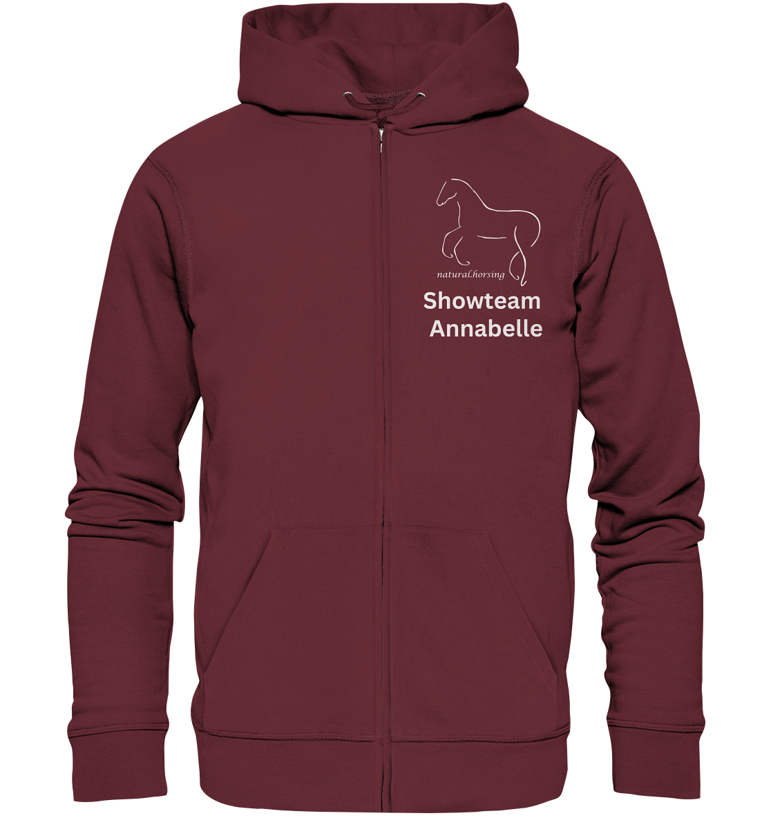 Annabelle - Showteam - Teamshirt - Organic Zipper – Bild 3