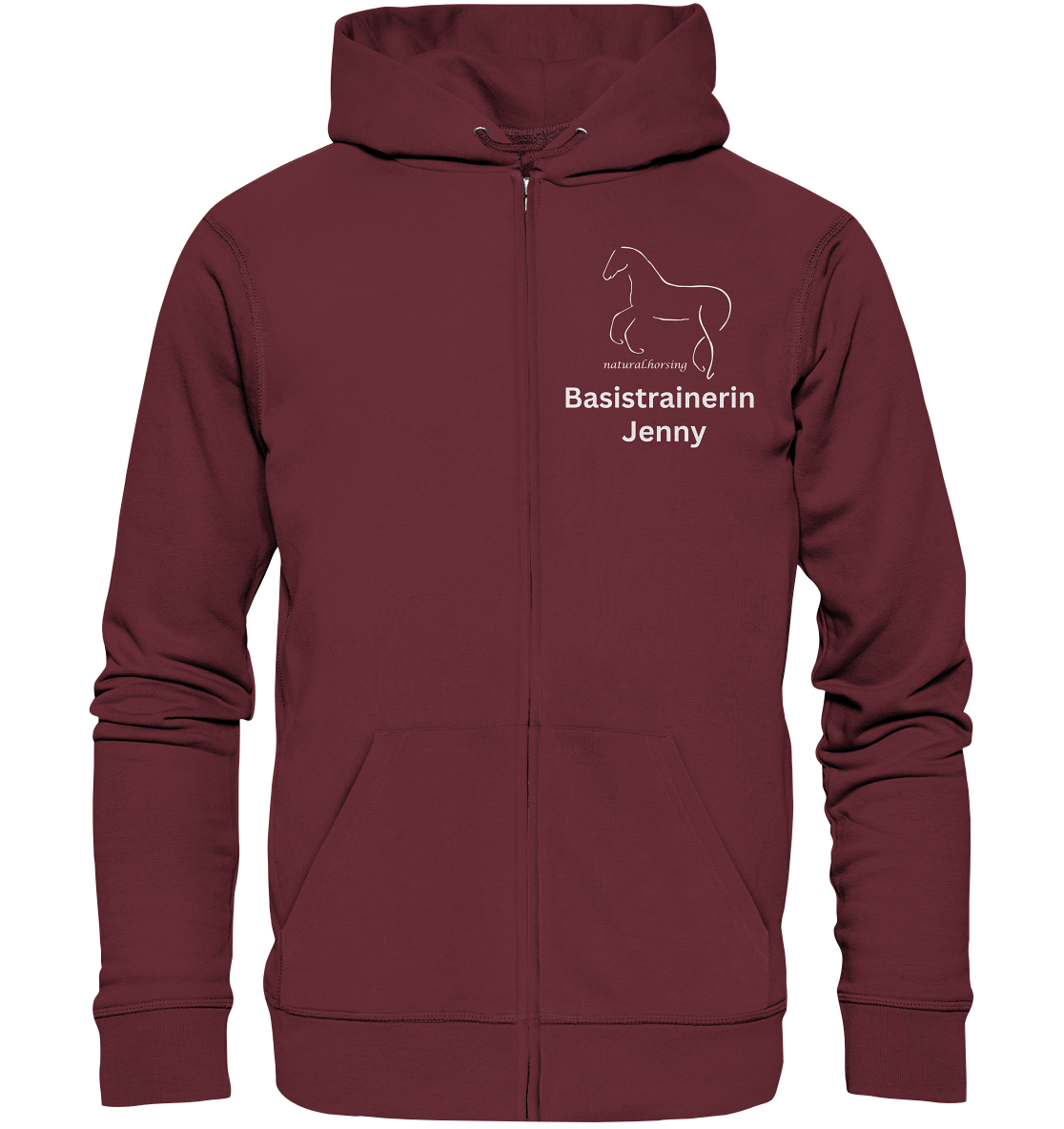 Jenny - Basistrainerin - Teamshirt - Organic Zipper – Bild 3