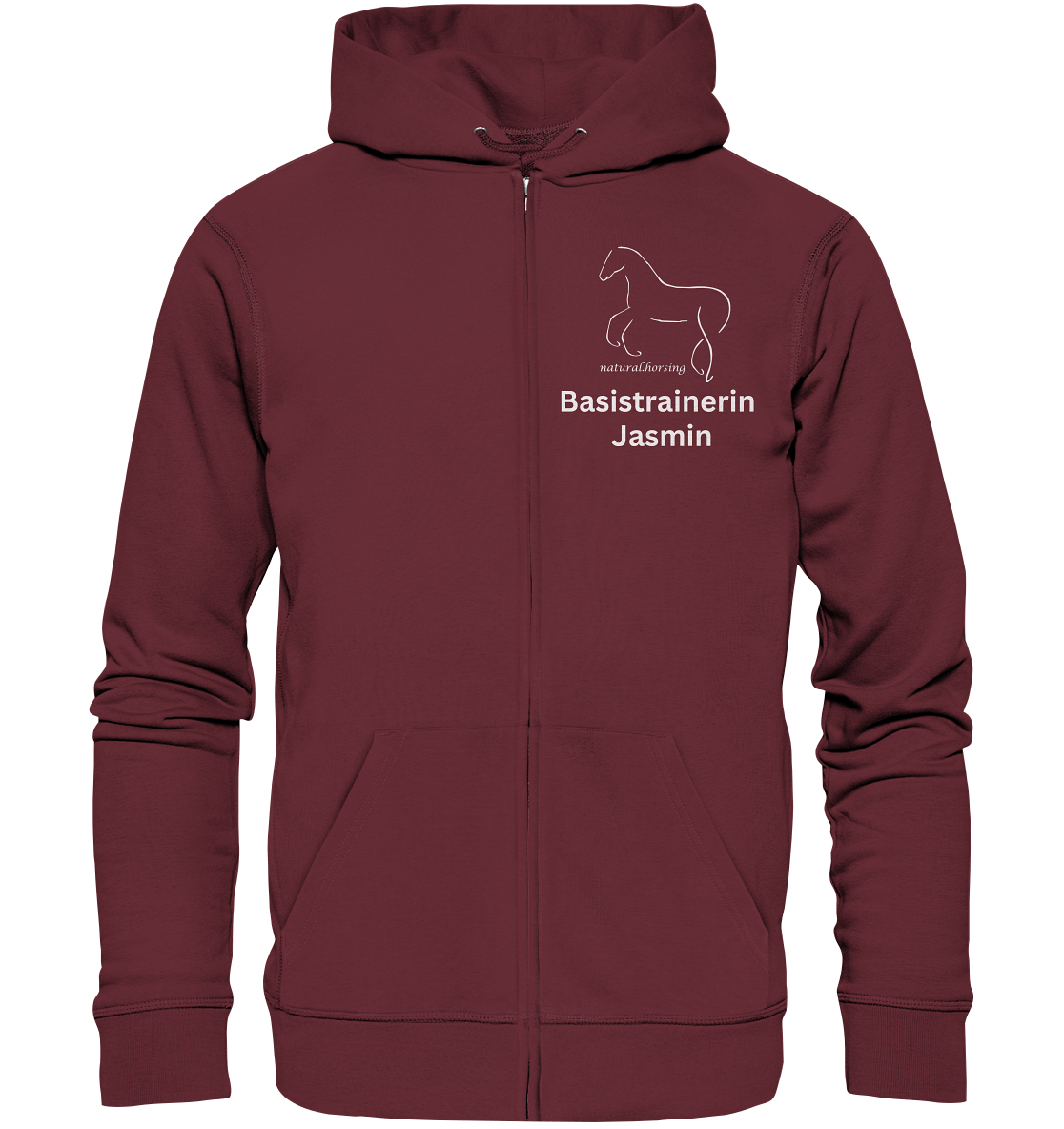 Jasmin - Teamshirt - Organic Zipper – Bild 3