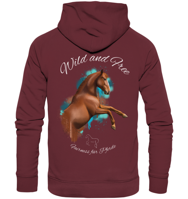 Fairness für Pferde - Organic Fashion Hoodie – Bild 6