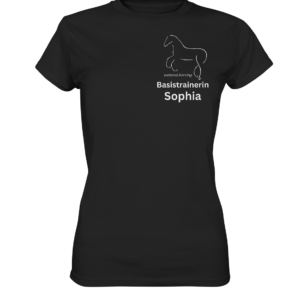 Sophia - Basistrainerin - Teamshirt  - Ladies Premium Shirt