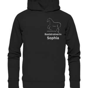 Sophia - Basistrainerin - Teamshirt  - Organic Fashion Hoodie