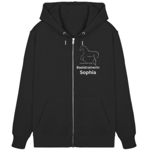 Sophia - Basistrainerin - Teamshirt  - Organic Zipper