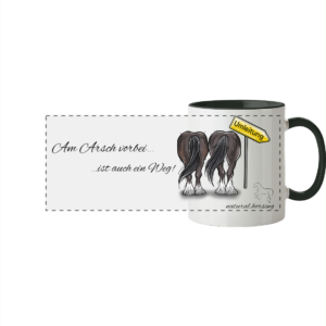 Tassen - Panorama Tasse zweifarbig