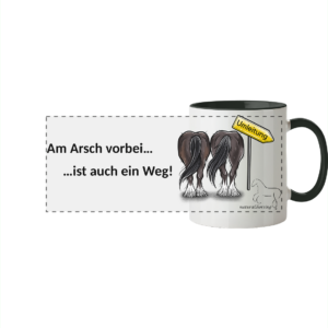 Tassen - Panorama Tasse zweifarbig